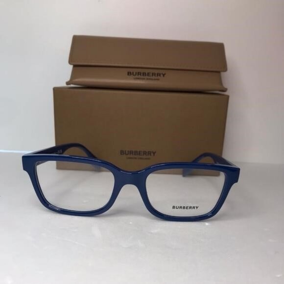 💯 Original Burberry Charlie Demo Rectangular Men's Eyeglasses BE2379U 4058 55 - Picture 4 of 10